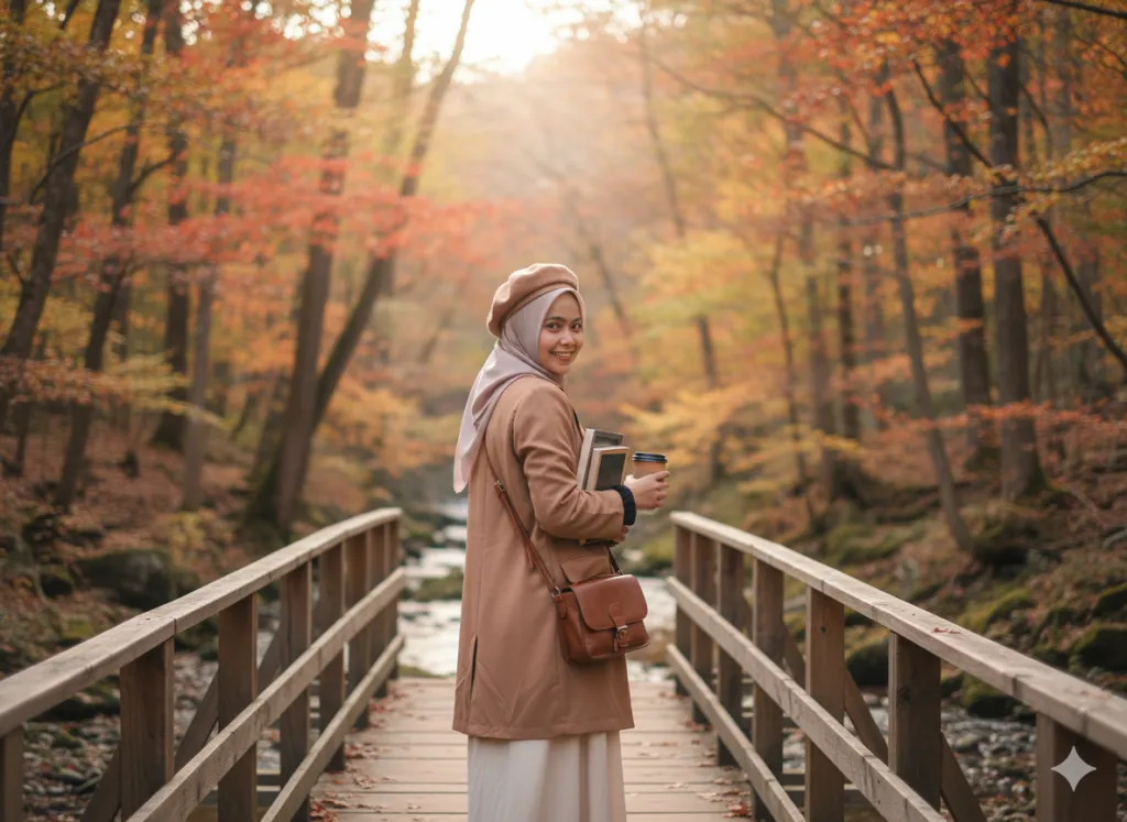 wANITA DI musim gugur